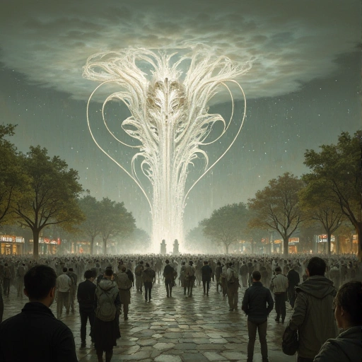 Nanjing's central square: Grief-Shrines vomit holographic corpses while citizens clutch their heads as decades of suppressed memories flood through public Nerve-Nets. Above, Jian's wing-tendrils pierce clouds, injecting truth-data into atmospheric servers.