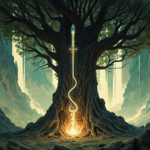New Anchor Point: The chestnut tree towers over Sector 7-G, its Jingtǐ roots fusing server farms with geothermal vents. Neon-robotic market stalls now cluster beneath its branches, selling purified data-fruit. At its base, Li Wei’s resonator pulses inside a transparent chronometer housing—ticking. Always ticking.
