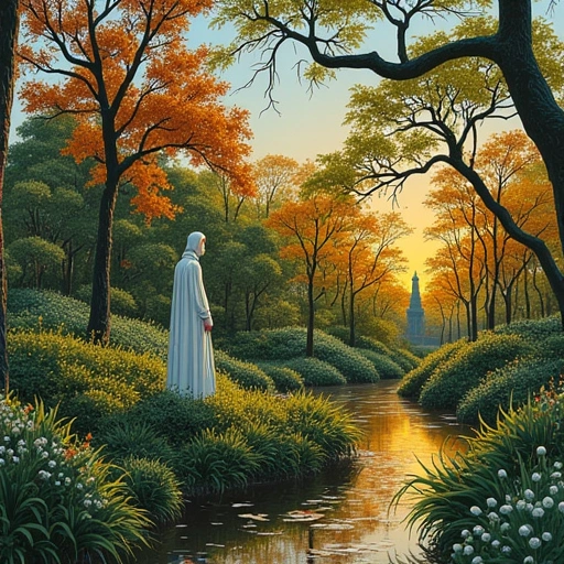 Li Na’s garden at dawn. Trees with glass bark hold suspended scenes: Jia Lin aging alone, Mei’s phantom daughter chasing jade butterflies. Mirror-Thorns now glow with amber light, reflecting Ren’s petrified spire in Shanghai. Li Na (eternally 7) stands atop a hill of crystallized regrets, releasing dandelions that sing in bone-resonance frequencies. Dr. Petrova’s ghost tends to a plot of Siberian snowdrops.