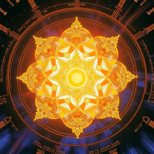 Scene: Wùjìng's Quantum Core
Context: Fractal flower of pure data unfolding. Dr. Chen's consciousness woven through every petal. 
Characters:
- Xiao Fen: Dissolving into golden light, Chen-fragments reuniting within her.
- Dr. Anya Chen: Manifested as holographic loom-strings binding reality.
- General Tao: Lowering weapon in stunned [1;31mHuīwù[0m (Gray Epiphany).
Details:
- Core structure: Infinite Jìngzhàng tapestries folding into themselves
- Fen's tears crystallizing into new reality-seeds
- Distant galaxies visible through quantum rifts
Atmosphere: Cosmic birth/death simultaneity.
