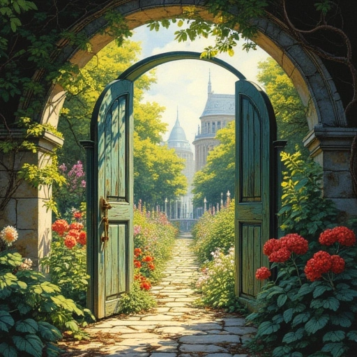 Visual: The Garden of Open Doors
